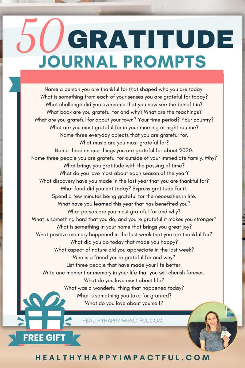 50 gratitude journal prompts for a grateful heart free printable pdf