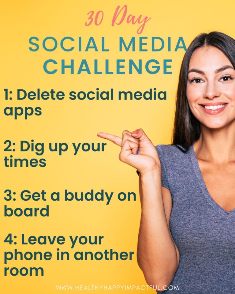 30 Day Social Media Detox Challenge: How to Feel Happier (2026)
