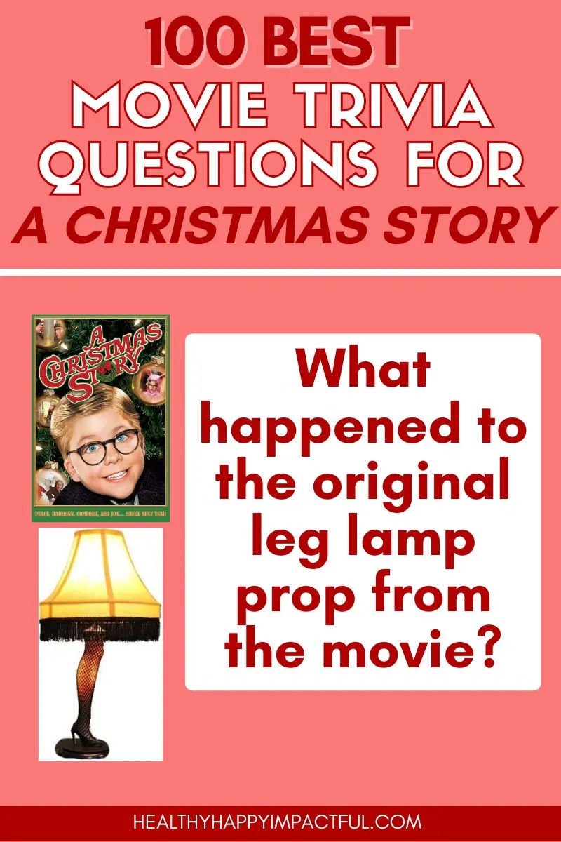 title pin; Christmas movie trivia questions game for A Christmas Story