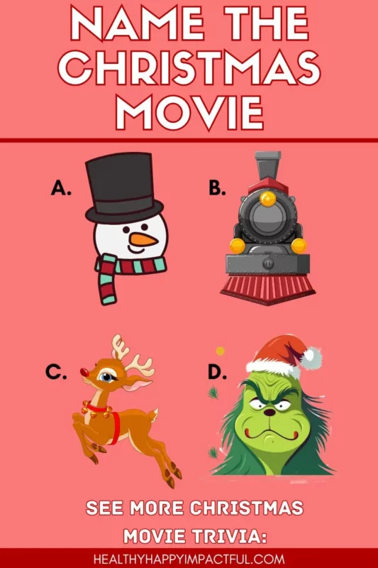 Christmas movie fun facts quiz