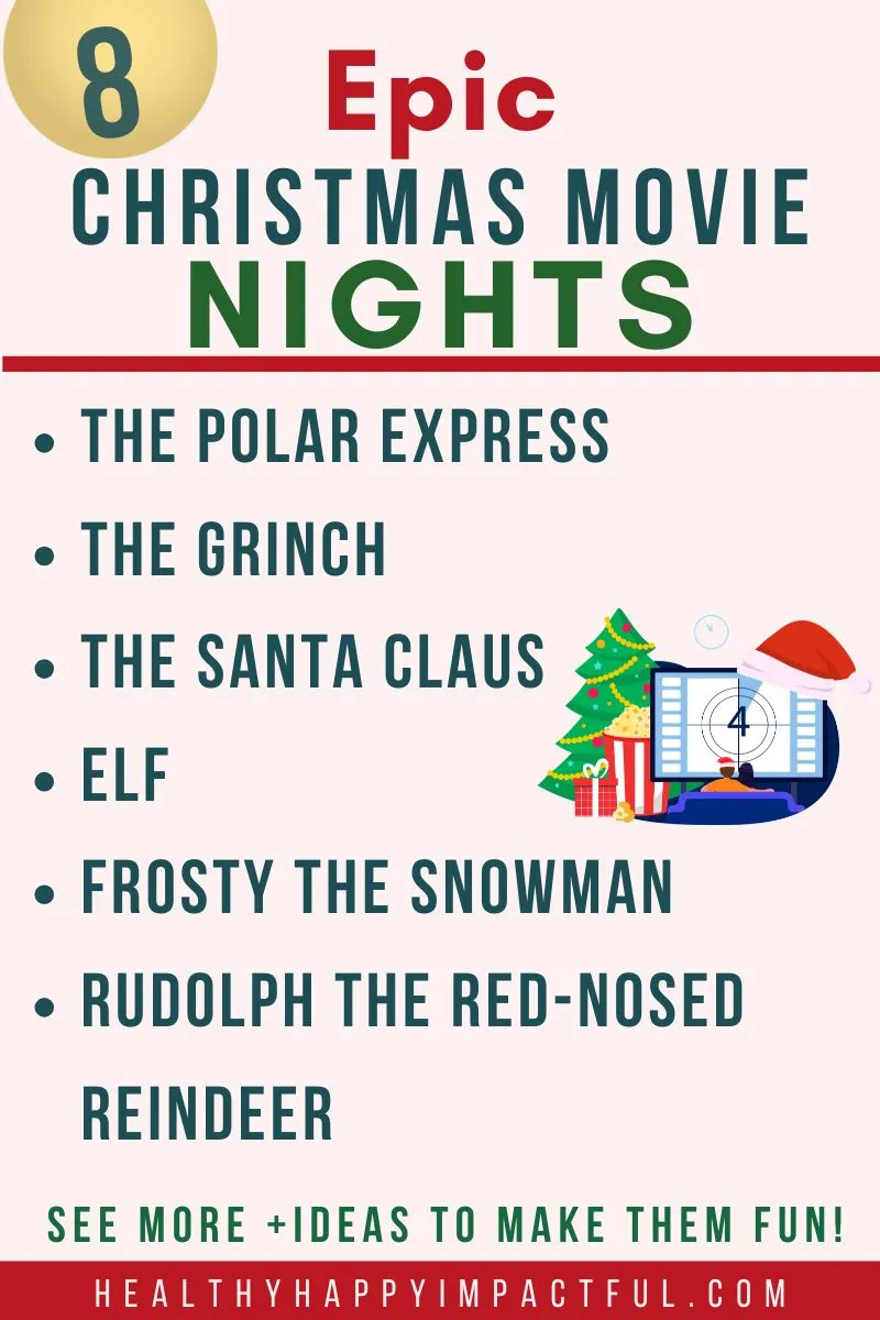 Epic Christmas movie nights with kids