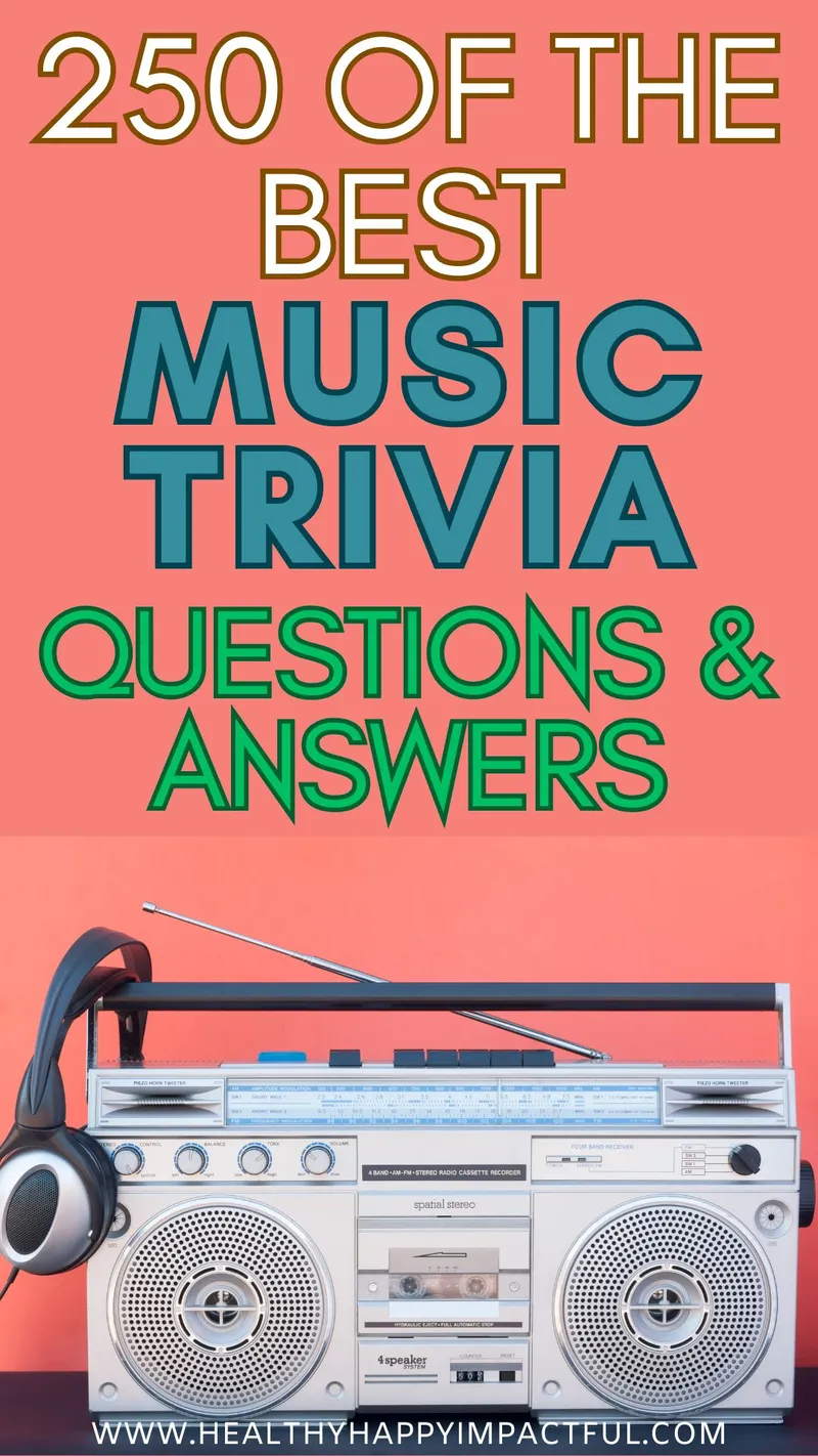 best music trivia songs and fun facts quiz