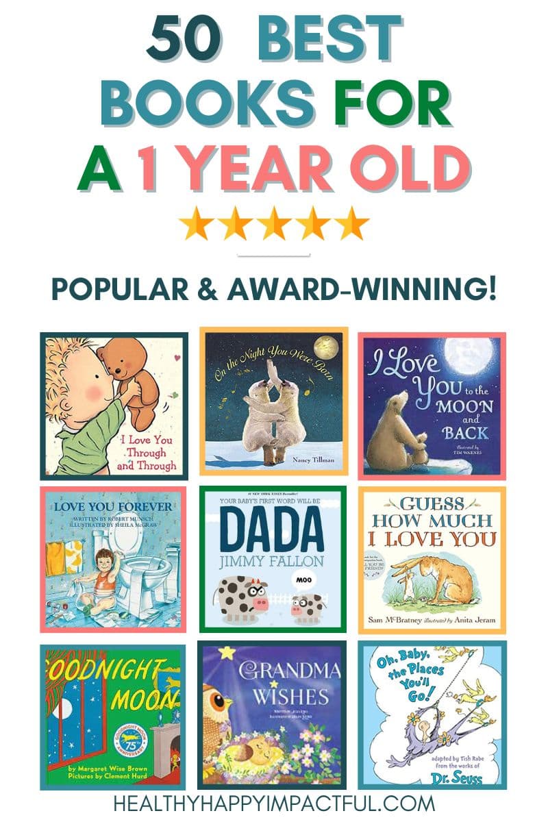 Best books for 1 year olds to read aloud, girls and boys