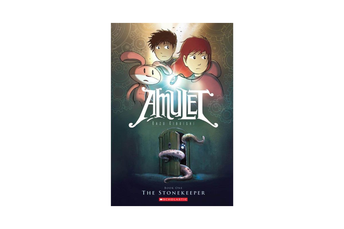 Amulet; graphic novel seriesf or 9 year olds