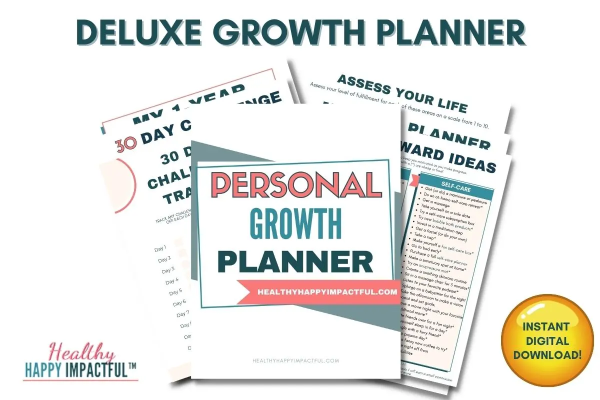 personal growth planner