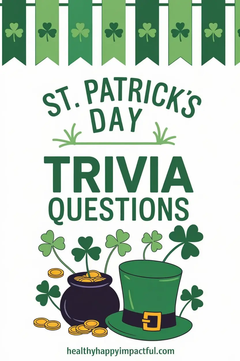 St Patrick's Day trivia fun questions quiz with answers