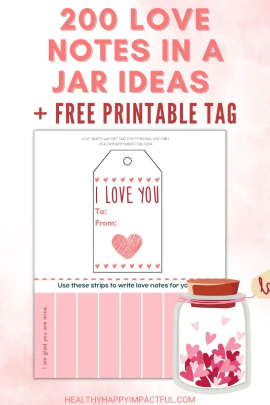 love jar notes free printable tags