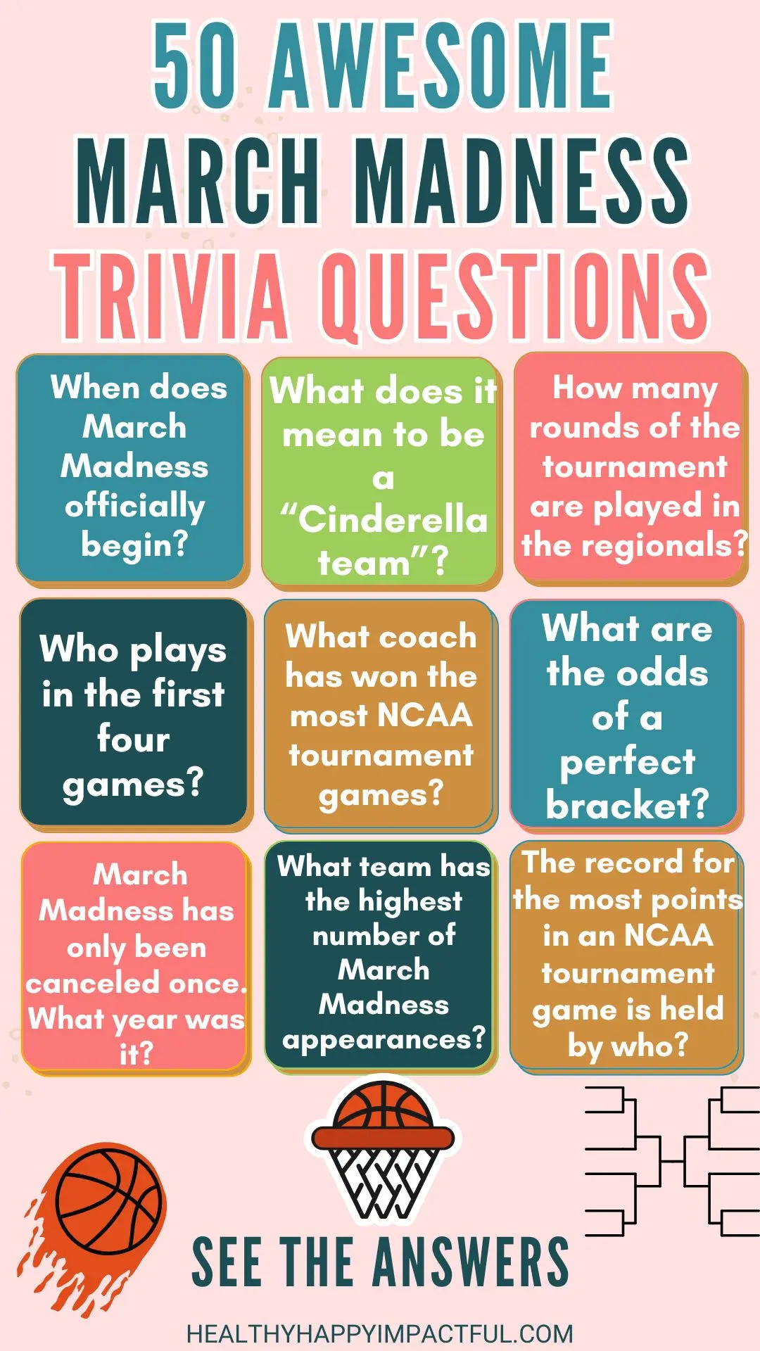 March madness basketball trivia questions and answers