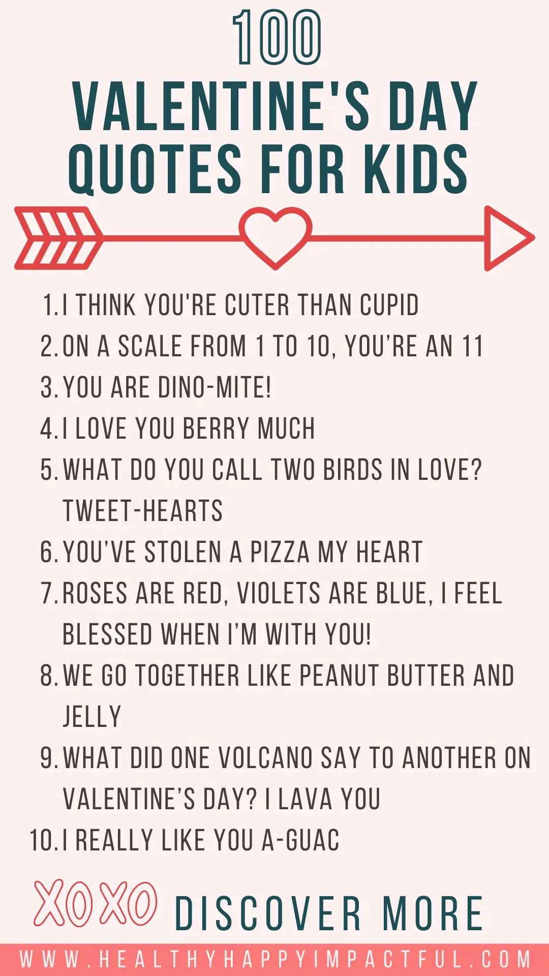 Catchy Valentine sayings for kids and parents : good wishes