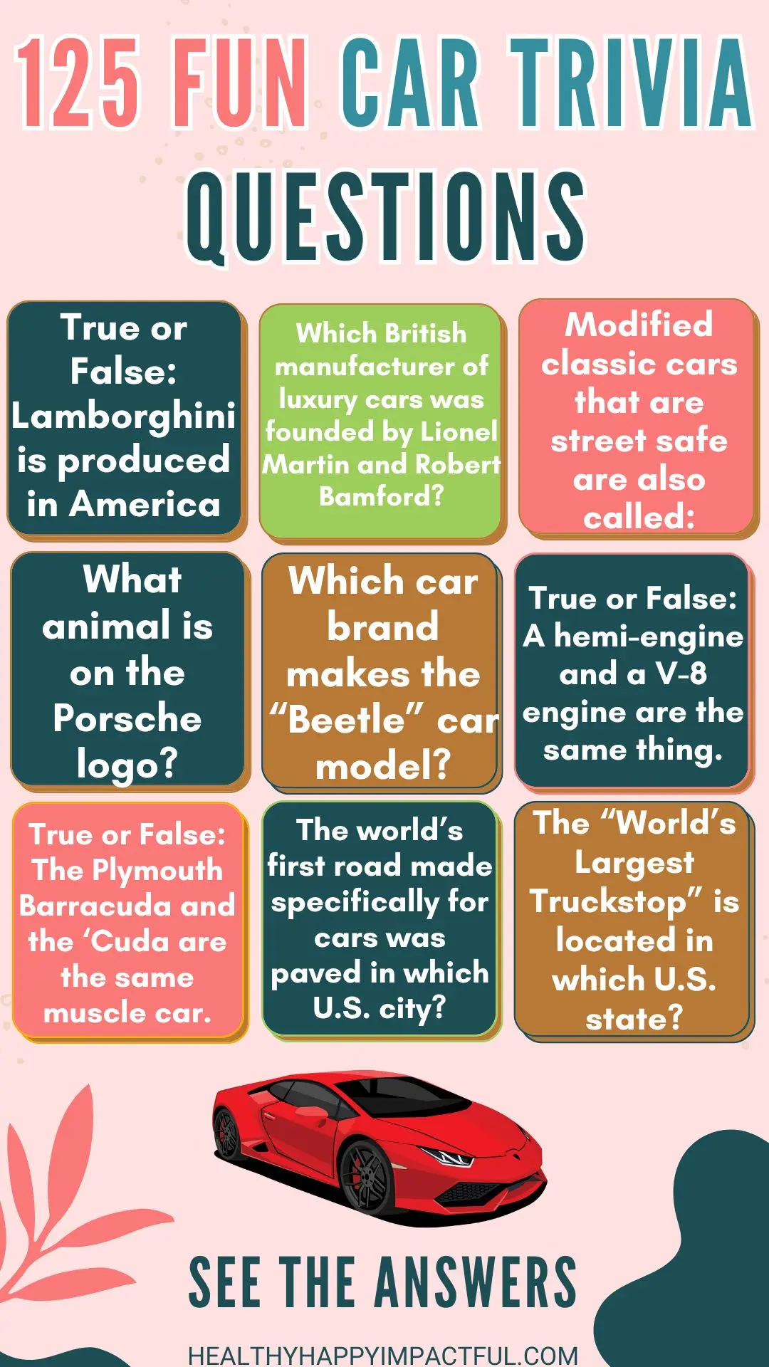 car trivia questions quiz and fun facts