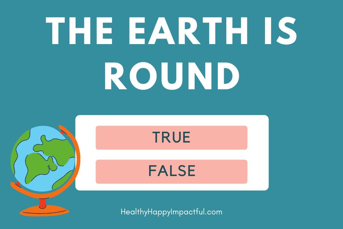 True or false Earth Day quiz questions