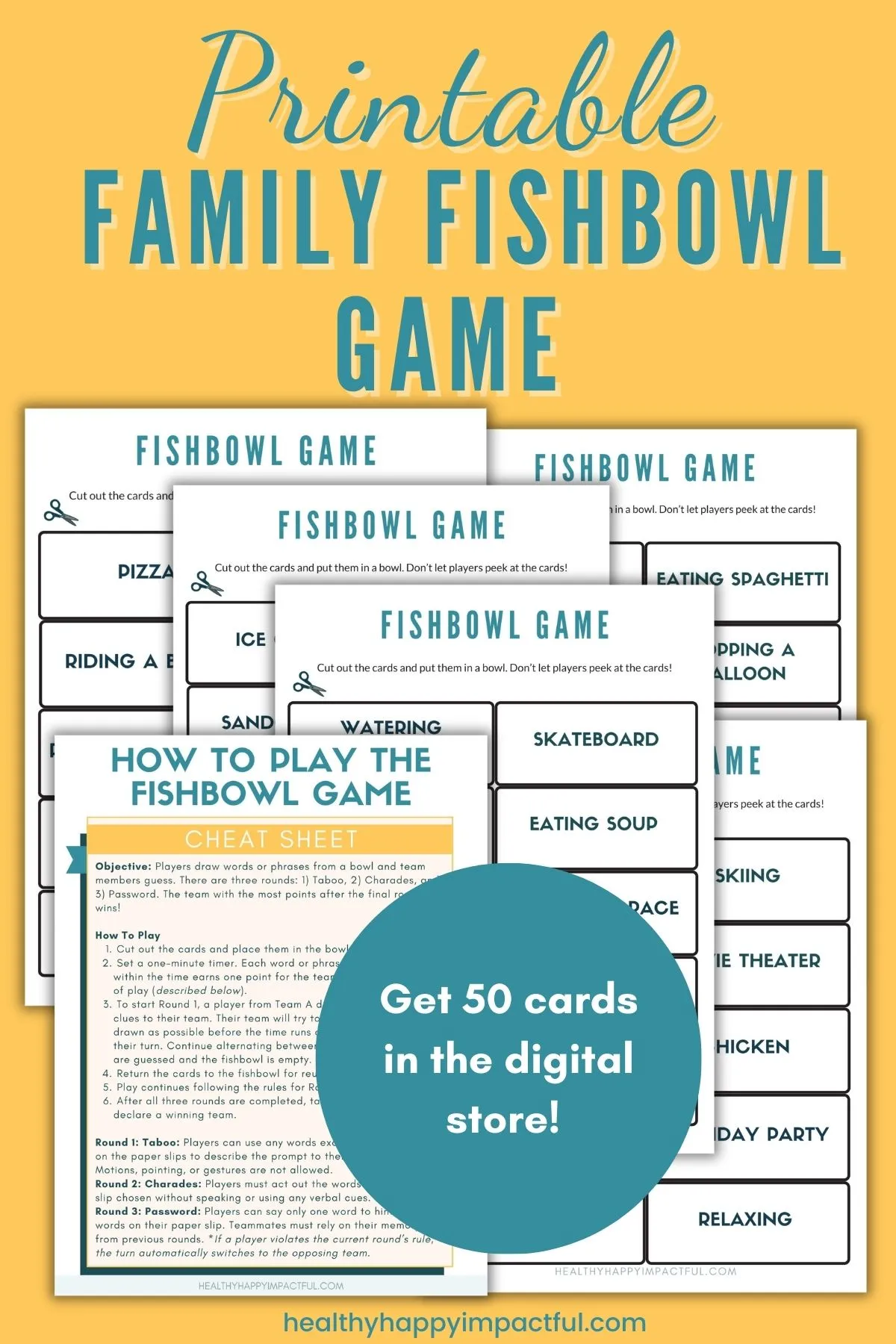 fishbowl game cards