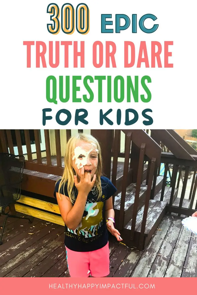 funny easy dares for kids