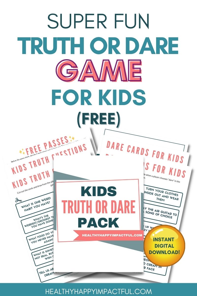 printable game truth or dare