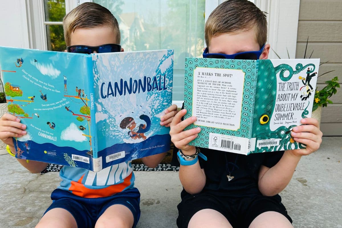 book reading challenge; summer picture books for kids