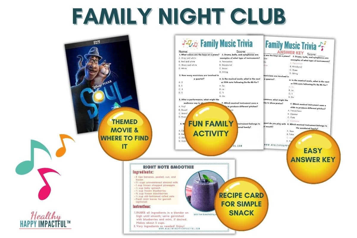 Family Night Club soul activity set