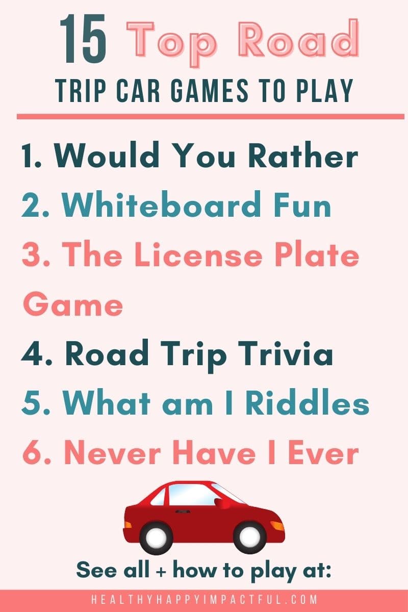 best car games to play on your next road trip pin