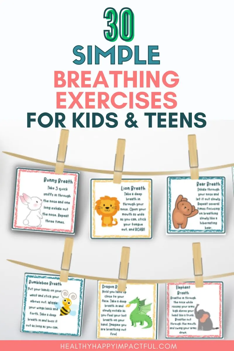 breathing cards for kids