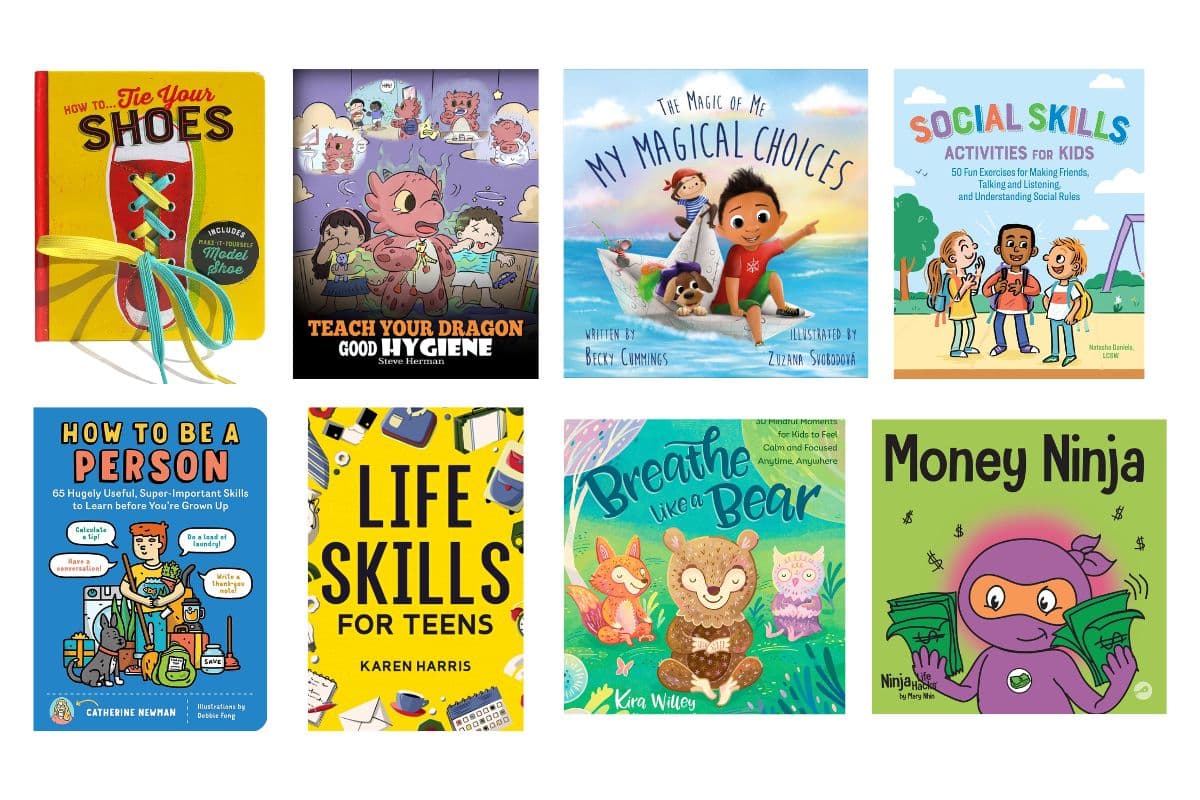 hacks for teaching life skills with books
