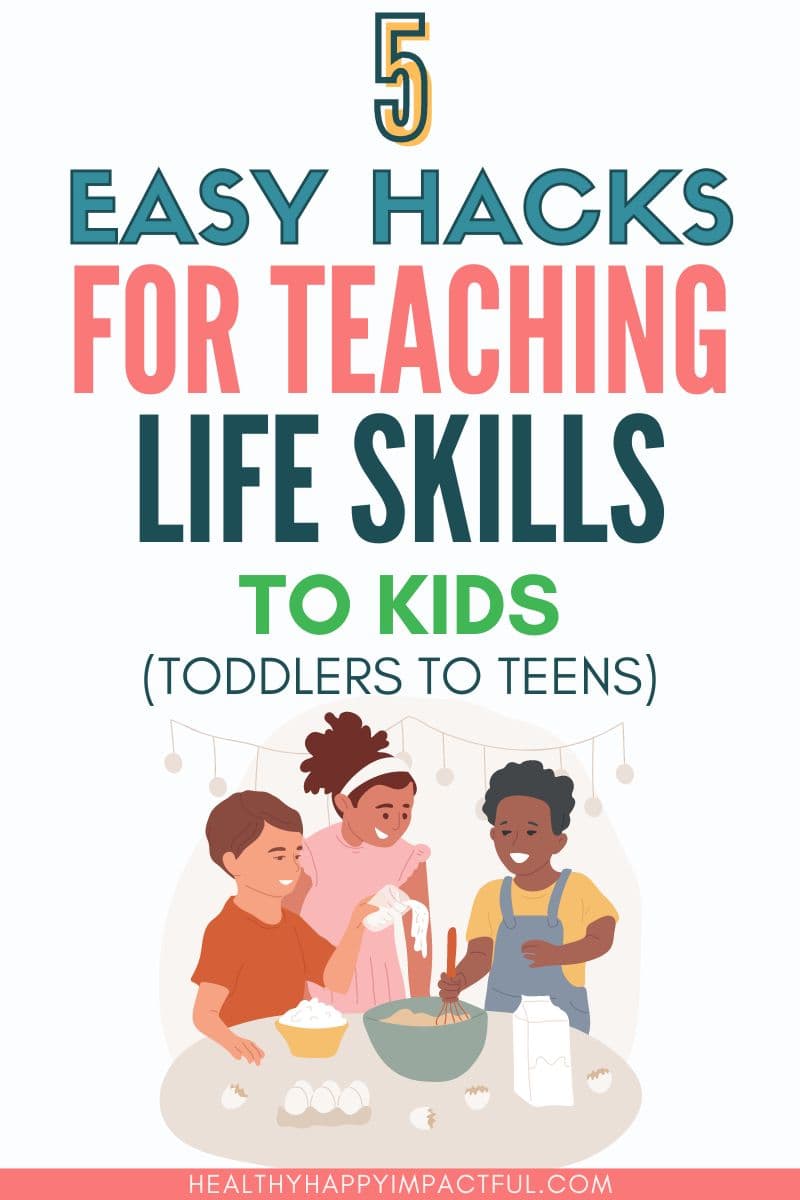 how to teach life skills to kids