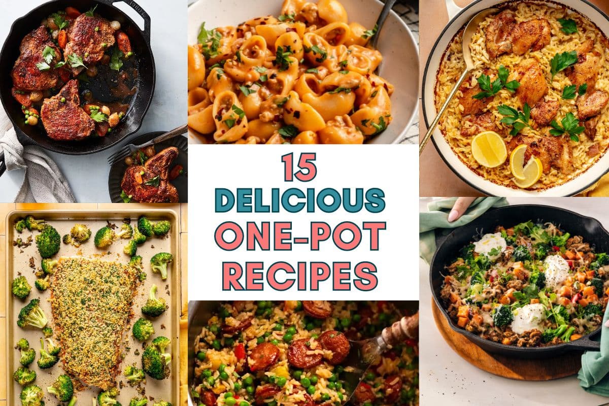 Skip The Mess! 15 Easy, Healthy, And Mouthwatering One-Pot Recipes