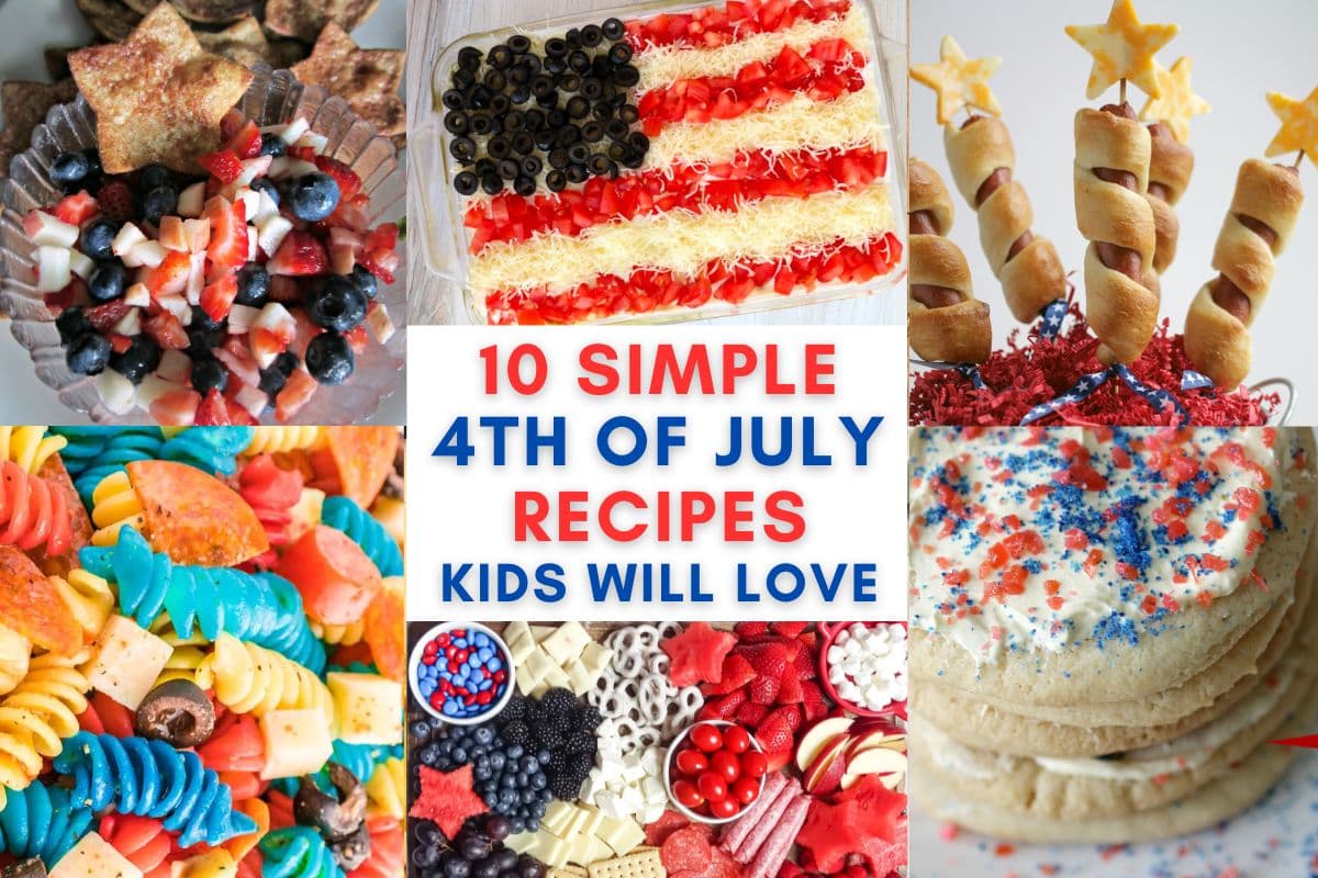 kid-friendly 4th of July recipes to make together
