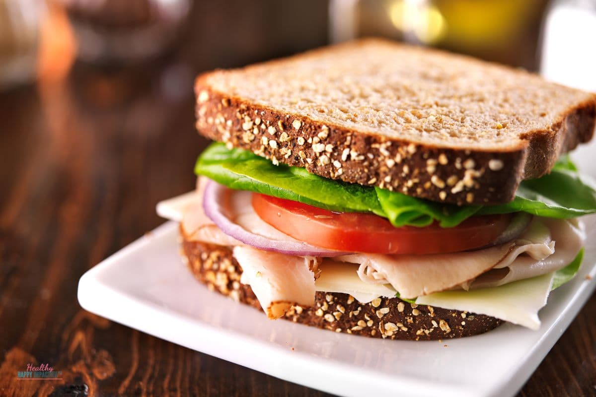 basic turkey sandwich