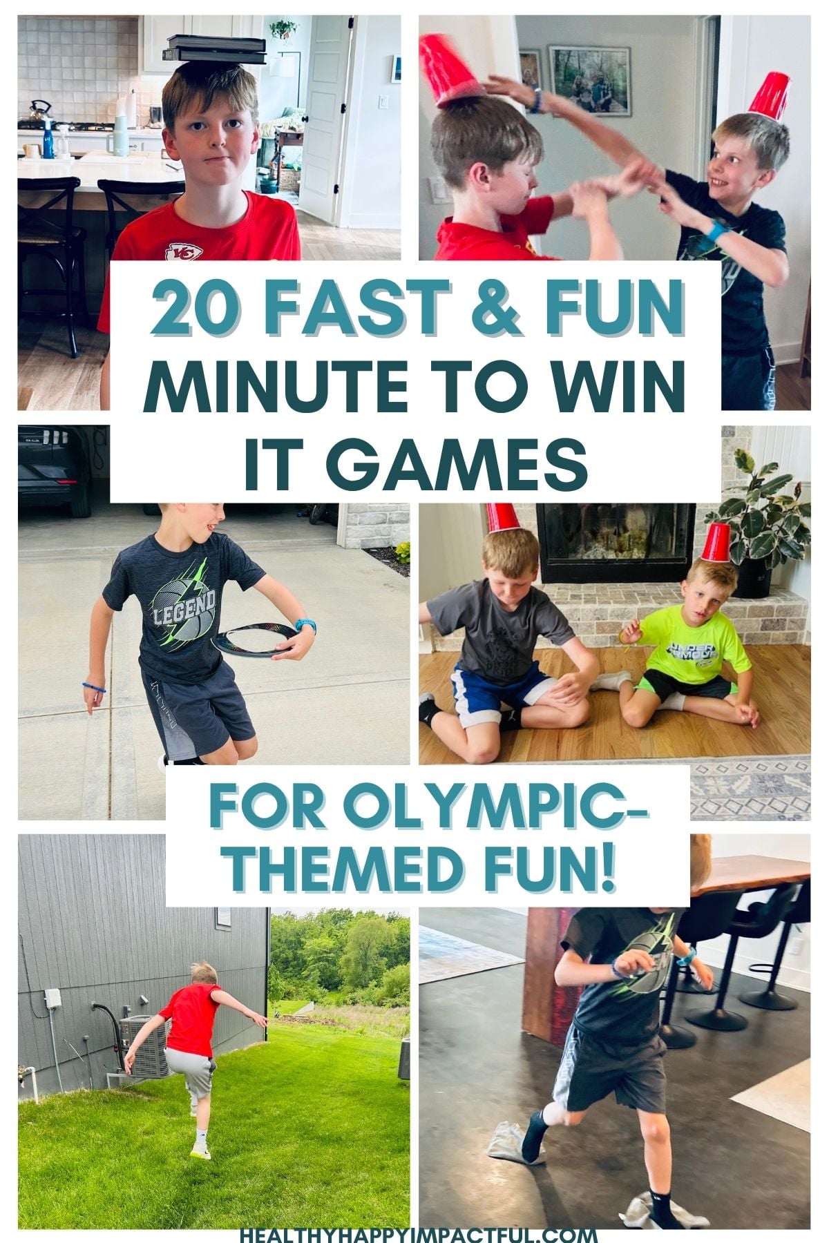 Olympic minute to win it games