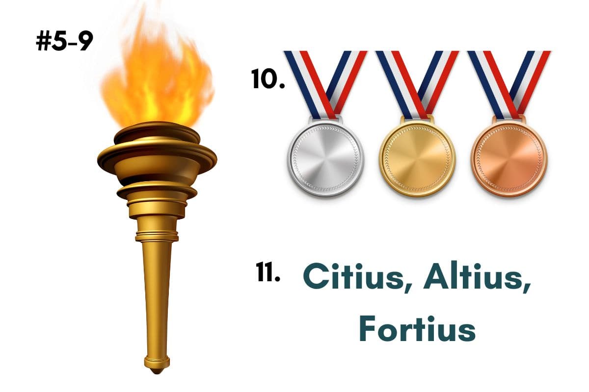 picture quizzes; olympic symbols