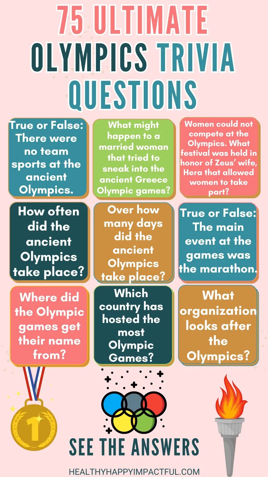 olympics trivia history and modern times questions