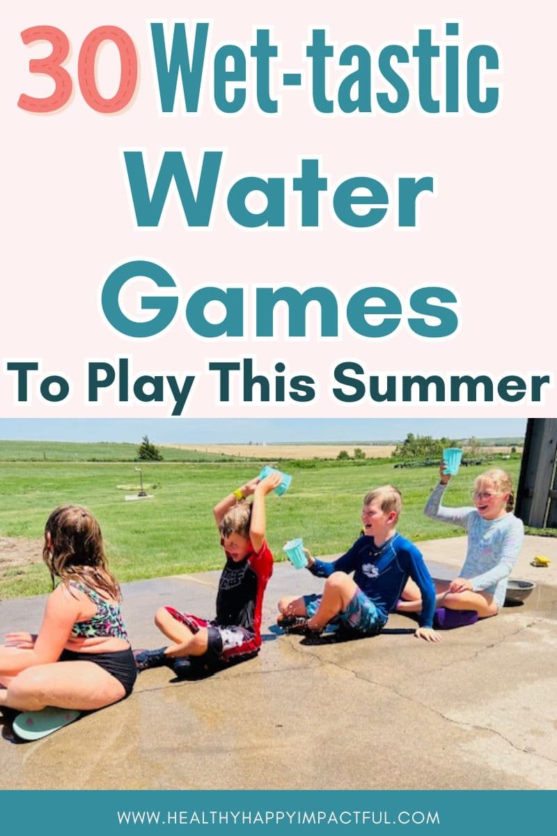 best fun summer water games for kids