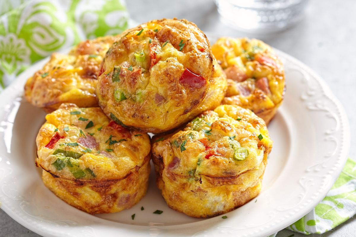 egg muffins for the first day of school meal