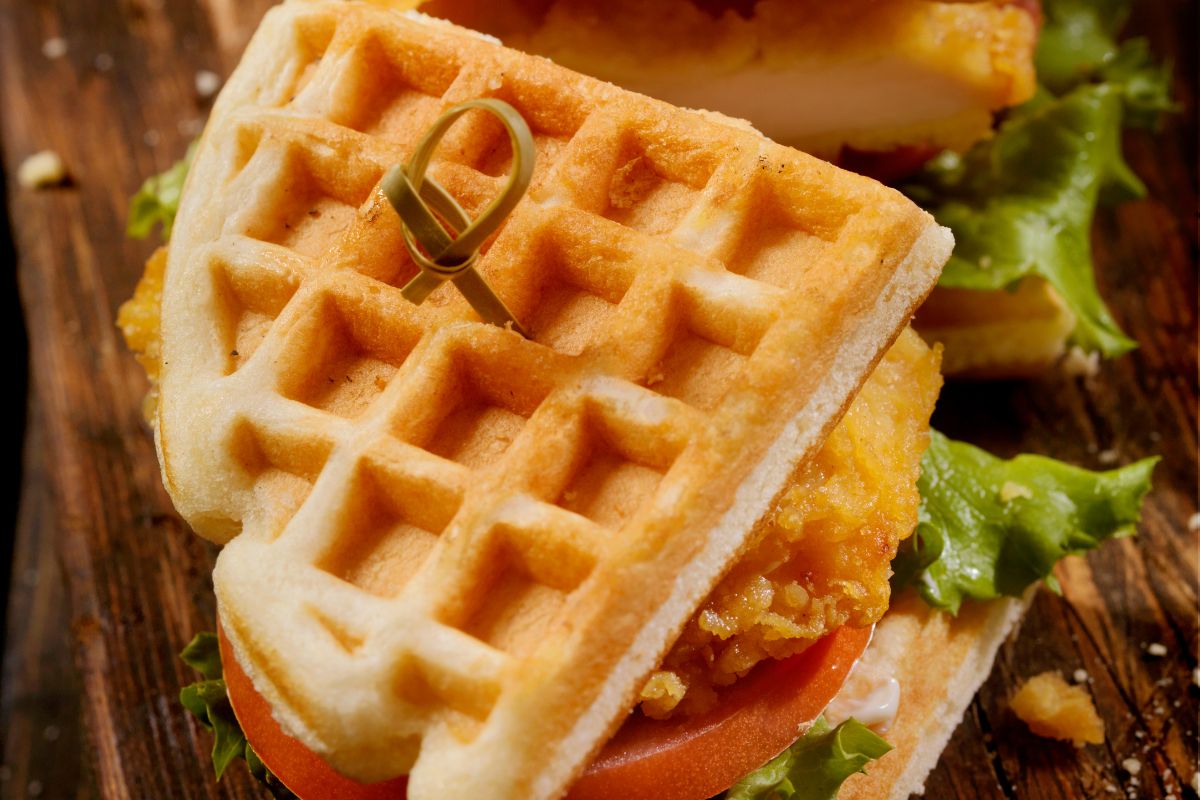 waffle sandwiches