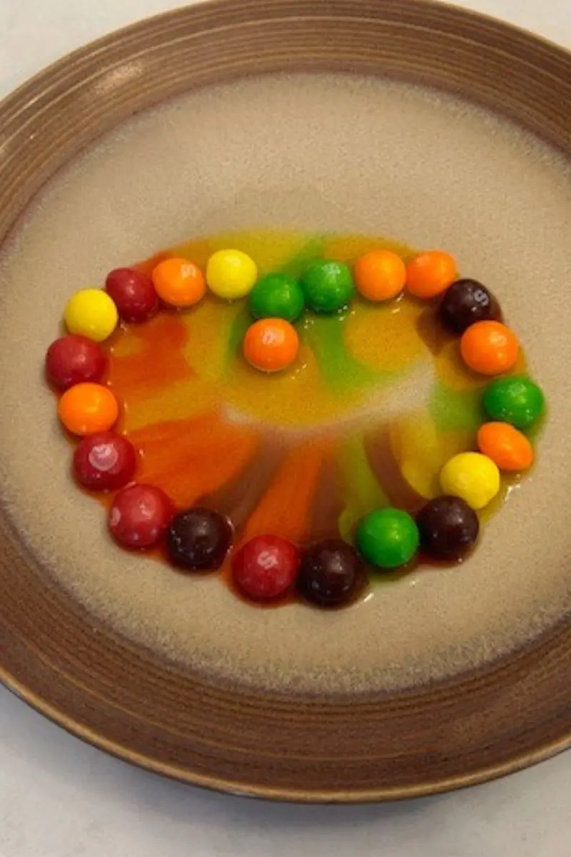 skittles science experiments for kids; easy; best; to do at home