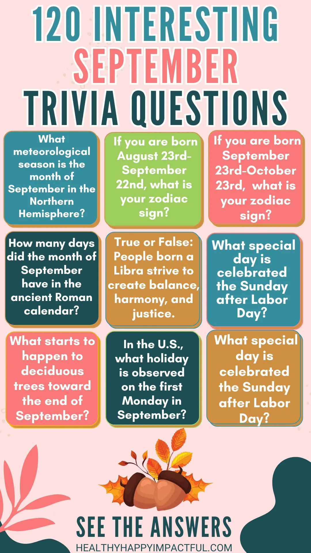 120 September Trivia Questions (Do You Know These Fun Facts?) 2025