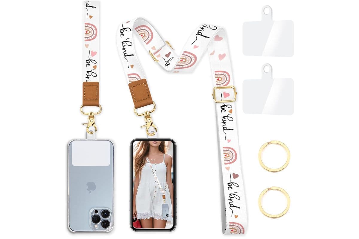 phone lanyard; back to school teacher gifts and ideas