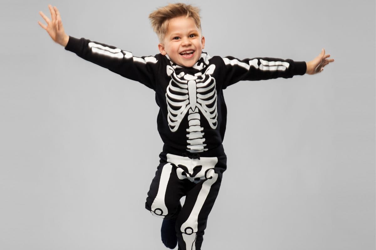 boy jumping; Halloween theme minute to win it games ideas; spooky; free