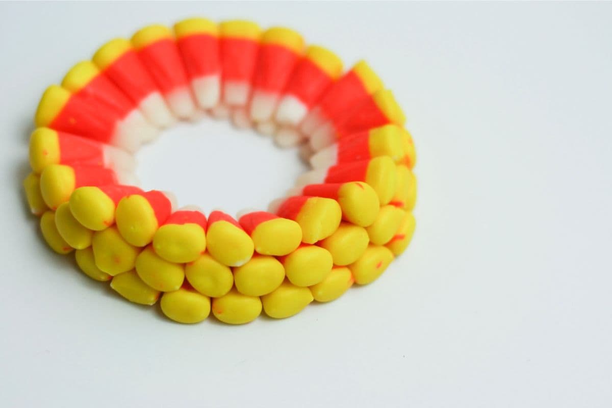 stacking candy corn