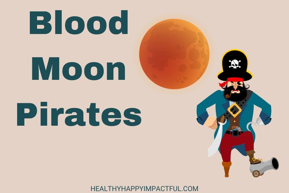 Blood moon pirates for work and school Halloween quiz names