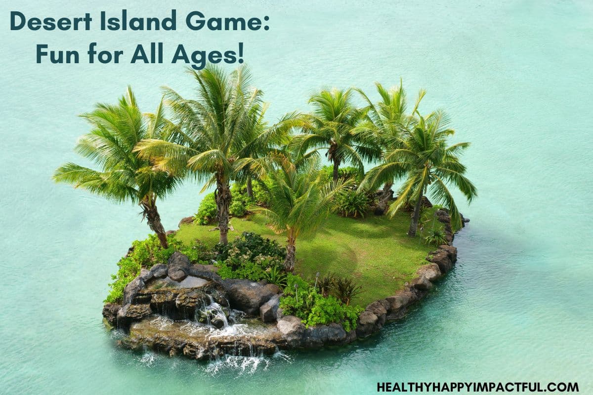 Desert island game rules ideas for kids and students