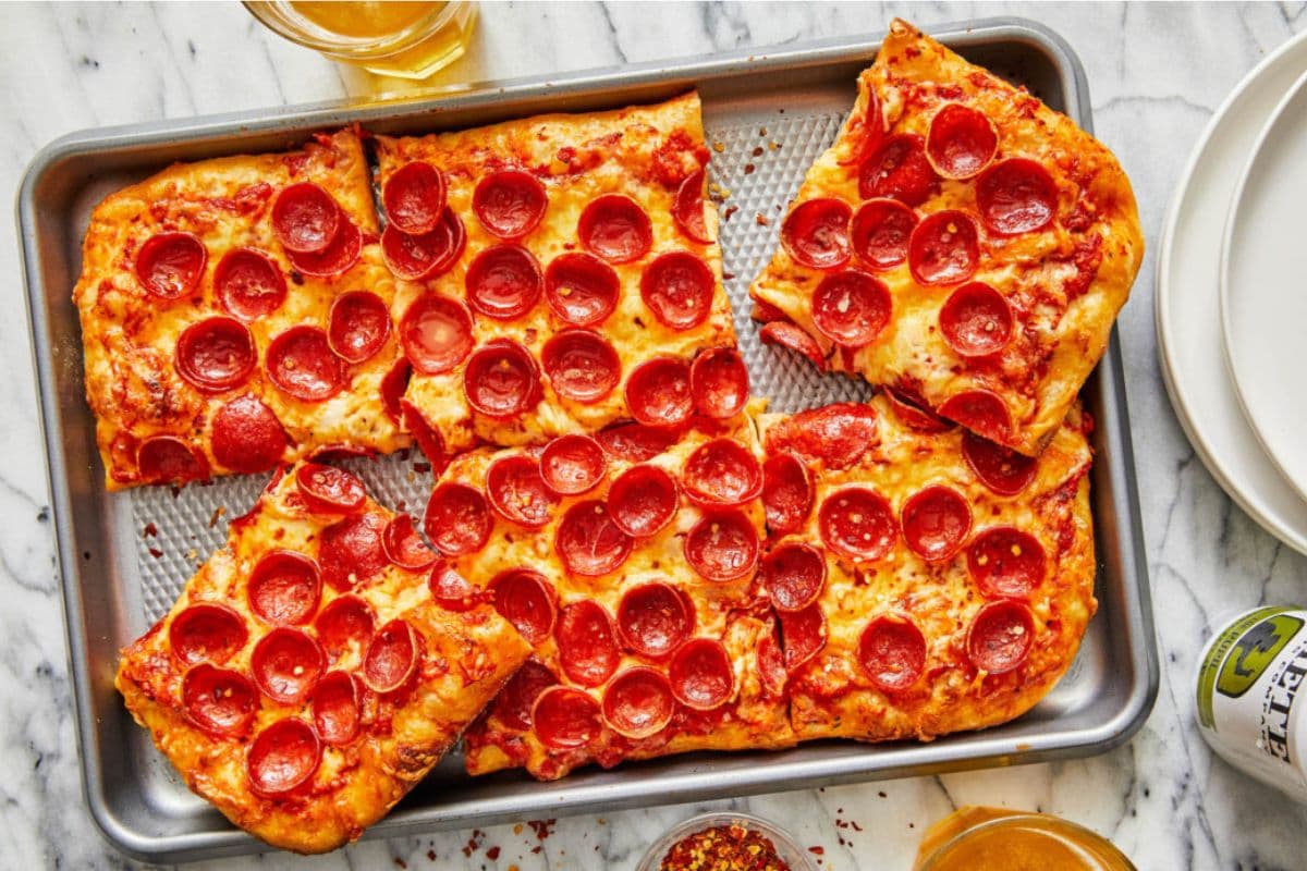 sheet pan pizza