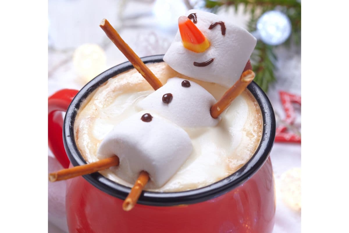 snowman hot chocolate