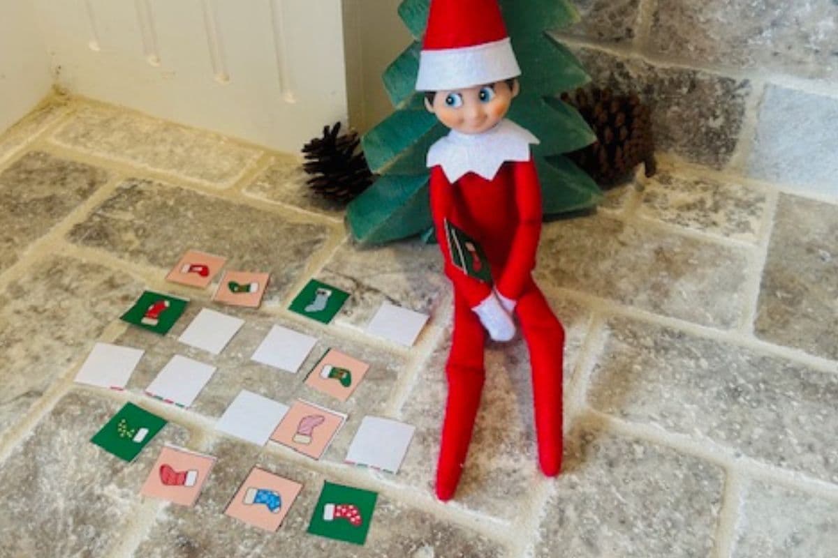 christmas memory game