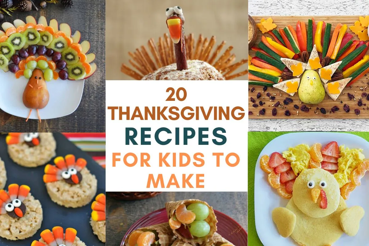 Thanksgiving recipes for kids, food ideas family fall