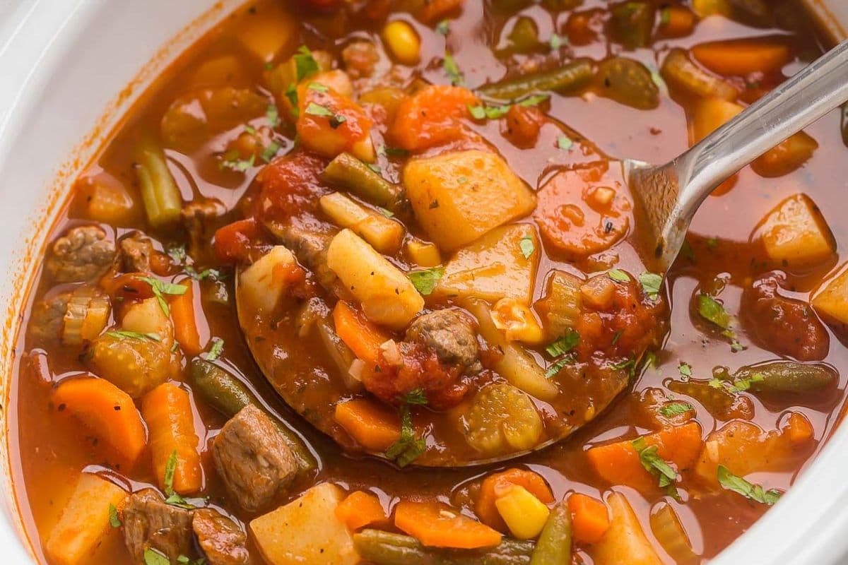 beef and vegetable stew recipe