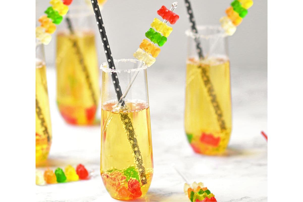 gummy bear mocktail