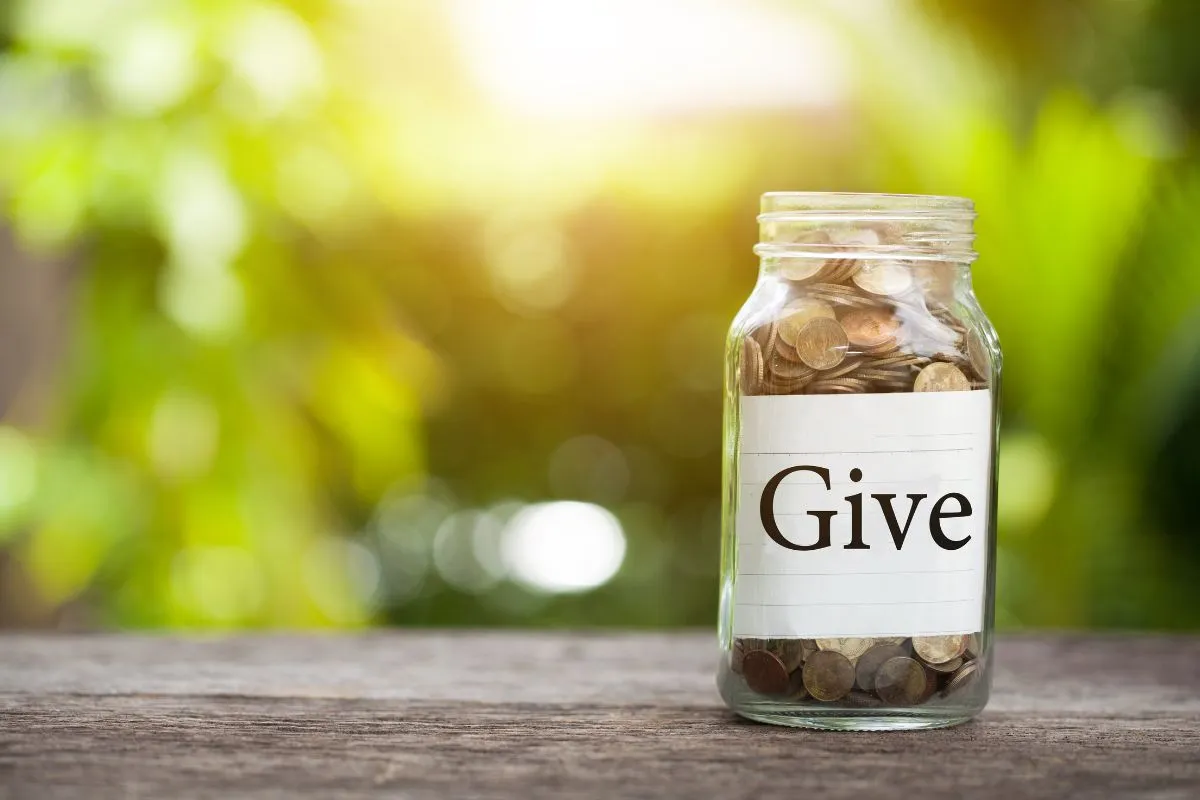 give money jar