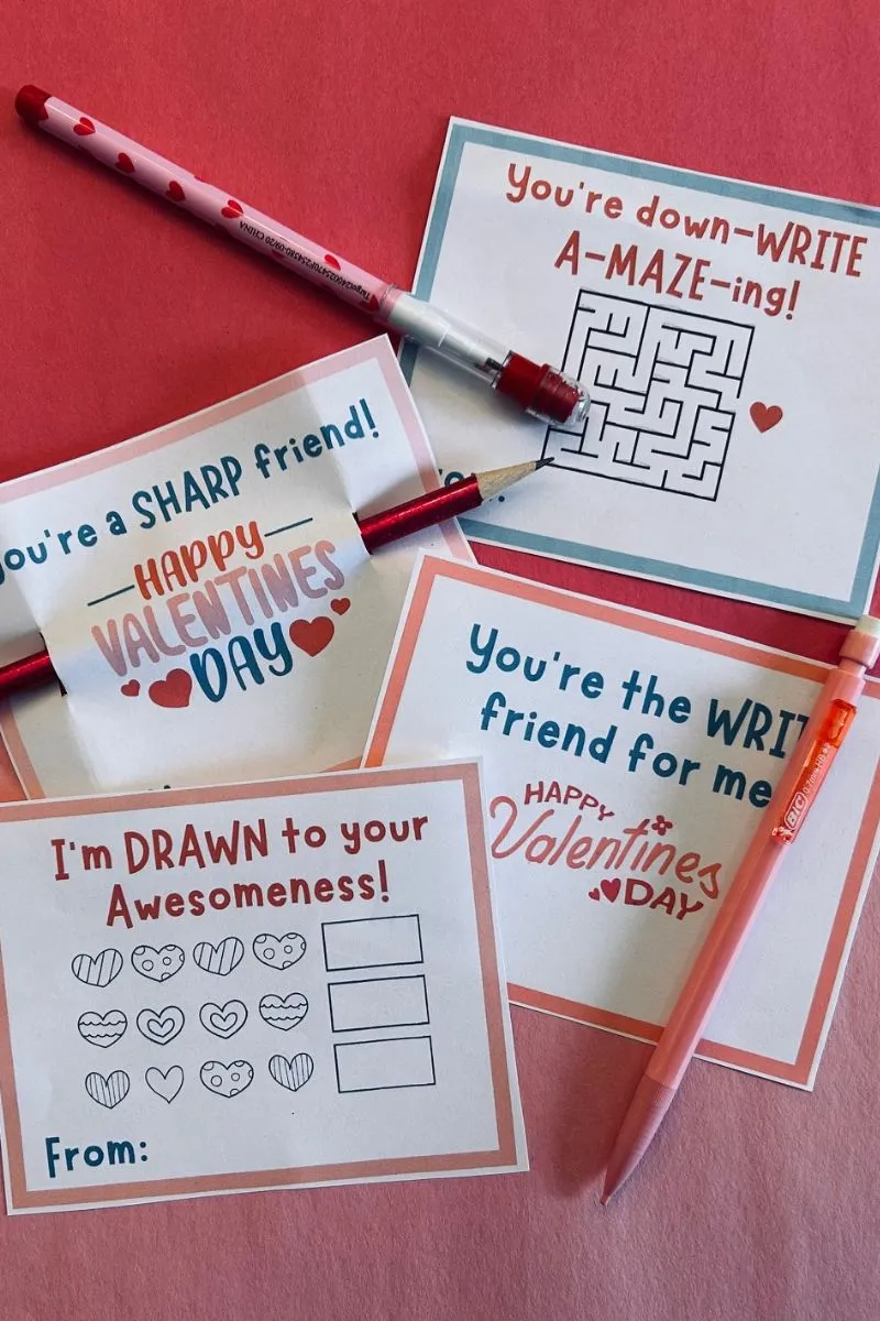 free printable Valentine's Day cards for kids