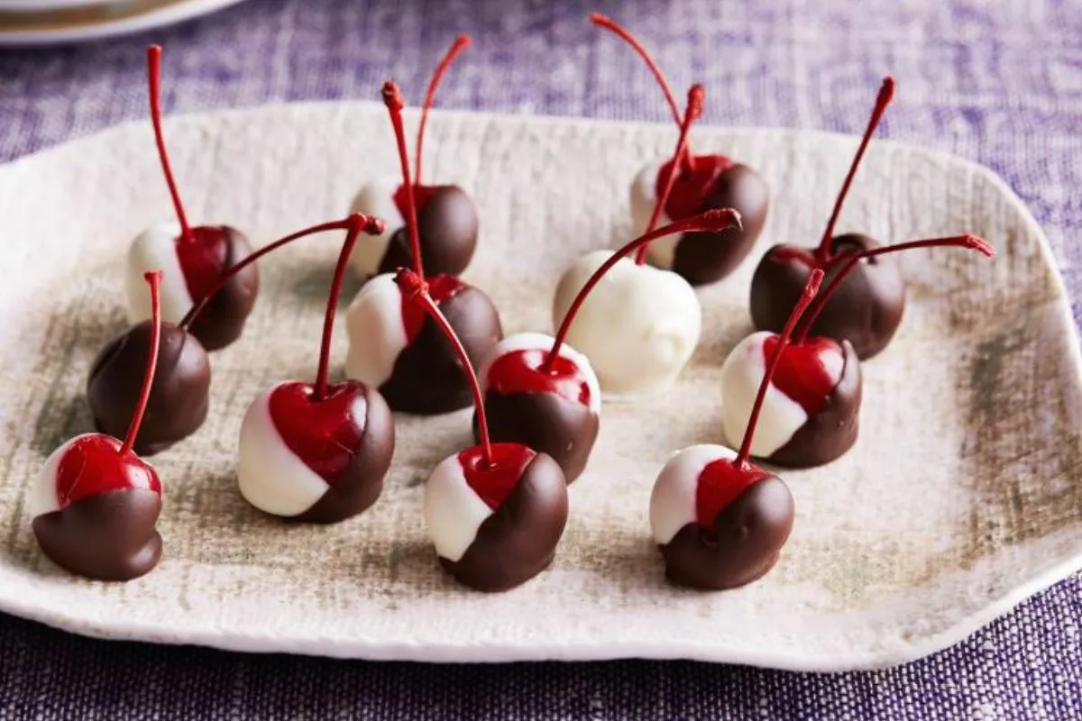 chocolate-covered cherries