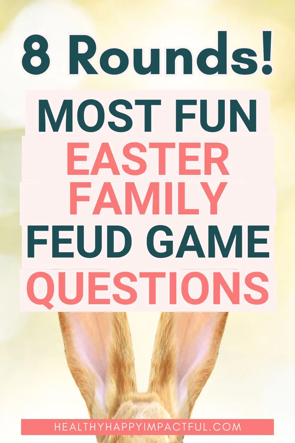 Easter family feud game rounds and questions for kids, adults, family